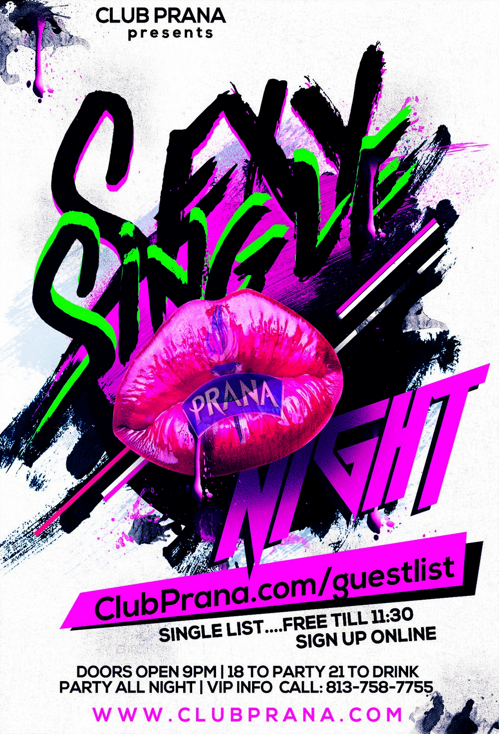 Sexy Single Saturday | Club Prana