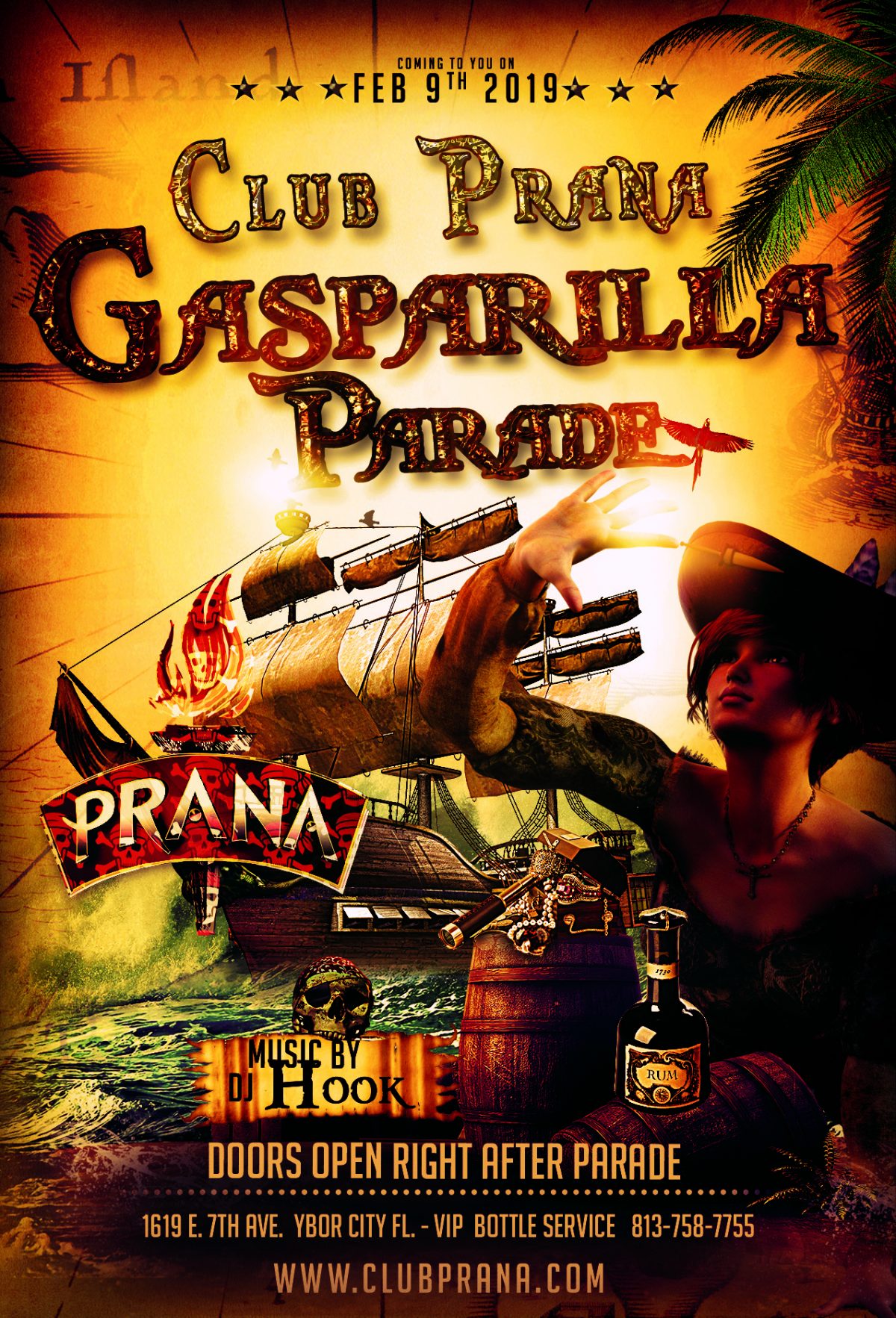 Gasparilla Parade 2022