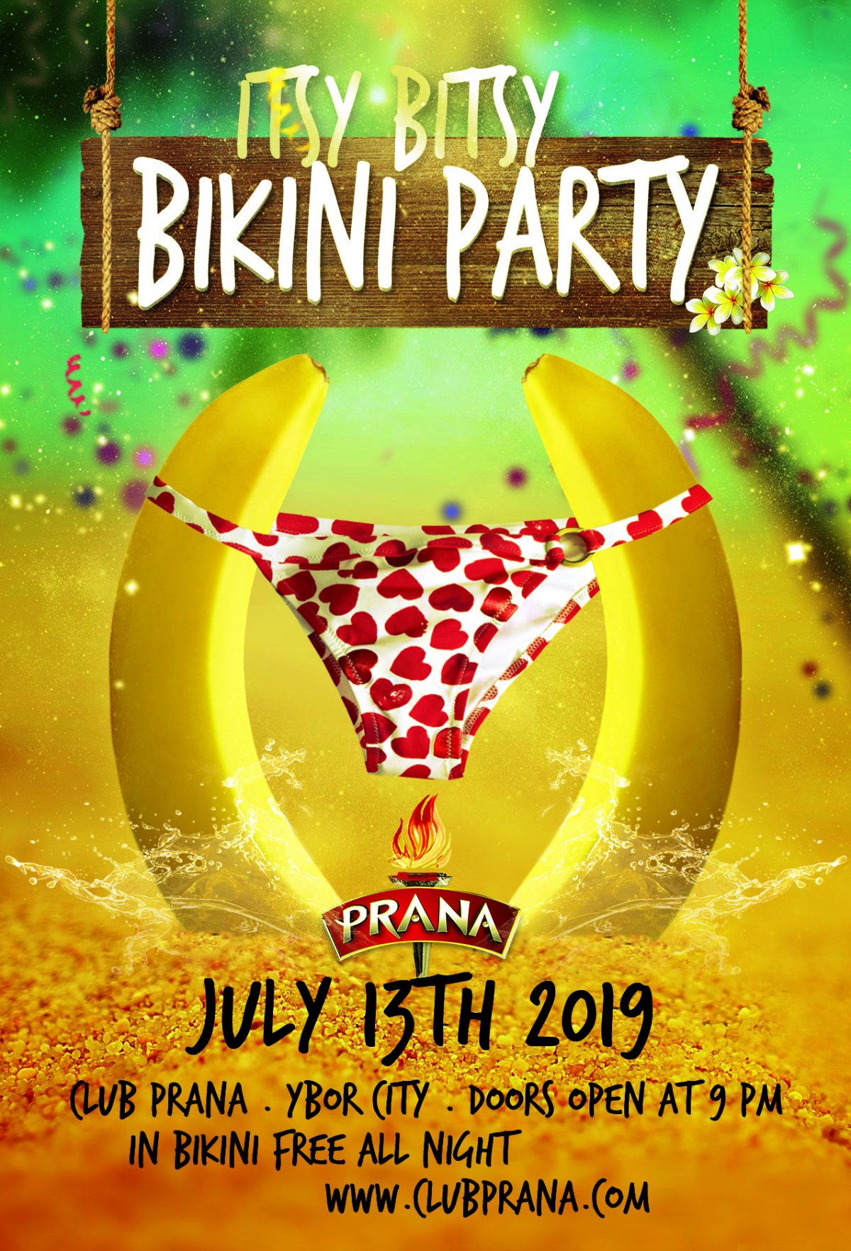 Itsy Bitsy Bikini Party | Club Prana