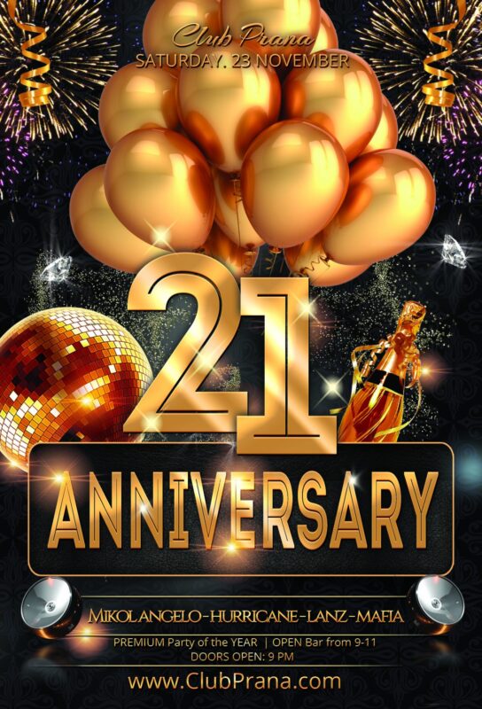 21st Year Anniversary Party