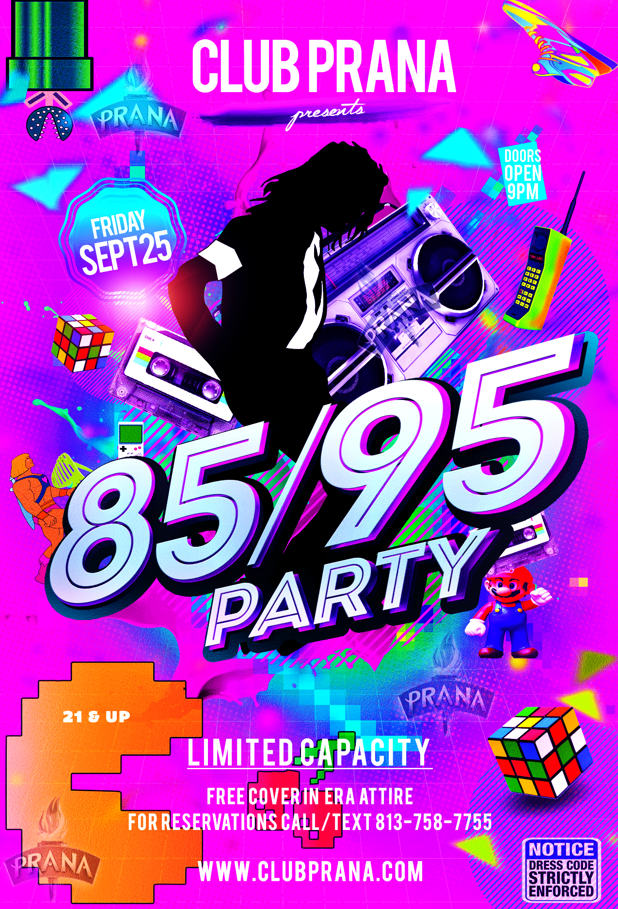 85/95 Party At Club Prana