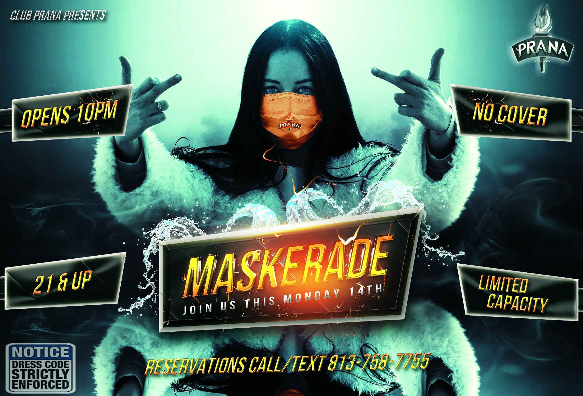 MASKERADE At Club Prana