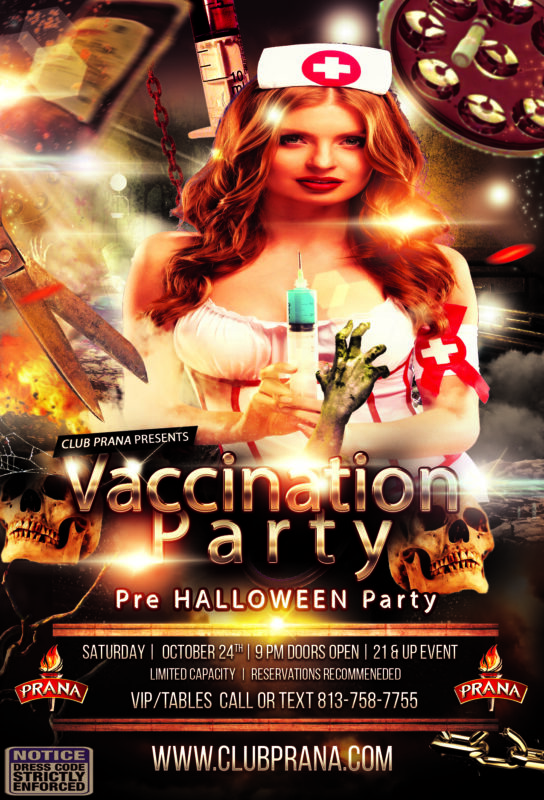 Vaccination Halloween Party