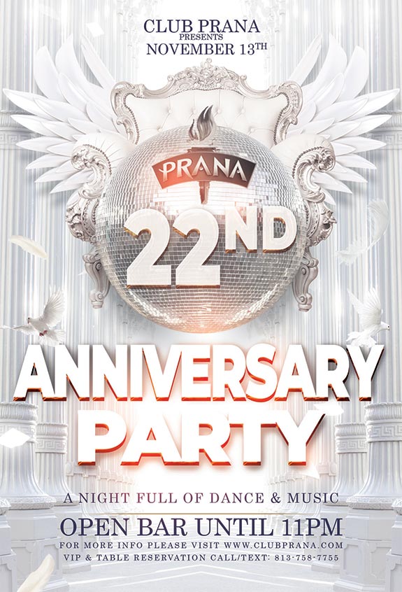22nd Year Anniversary Party