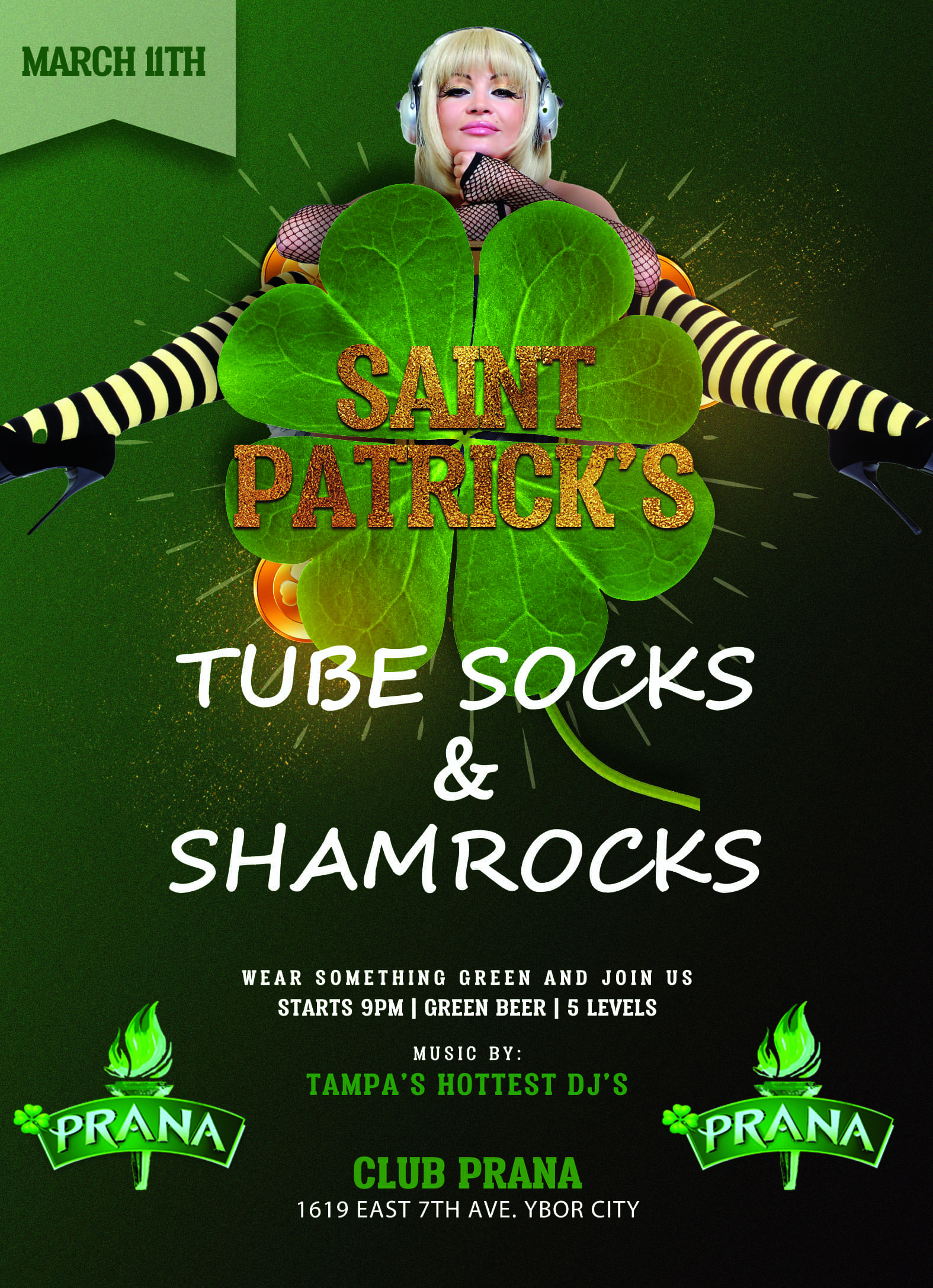 Saint Patrick’s Celebration: Tube Socks & Shamrocks