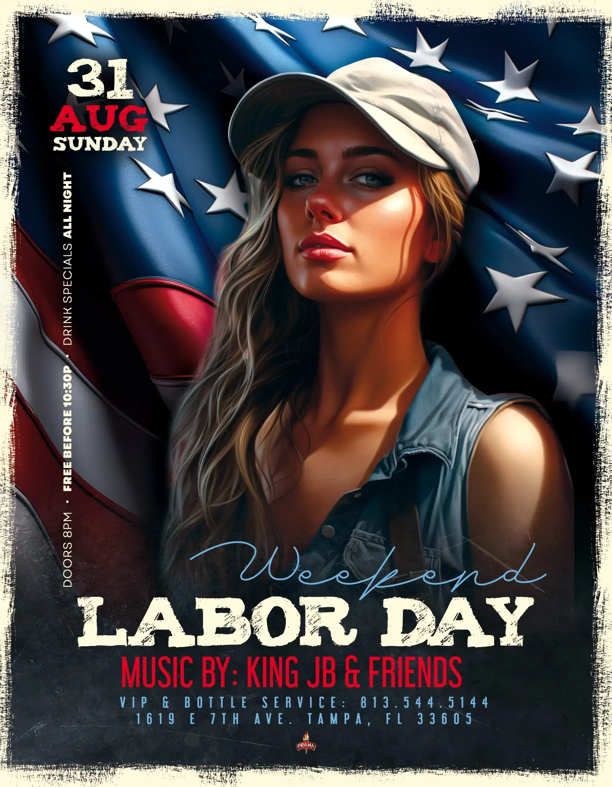 Labor Day Pre-Party Club Prana