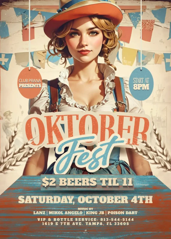 Oktoberfest Saturday At Club Prana