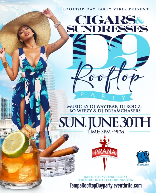 Cigars & Sundresses D9 Rooftop Party