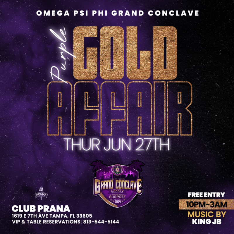 Purple Gold Affair