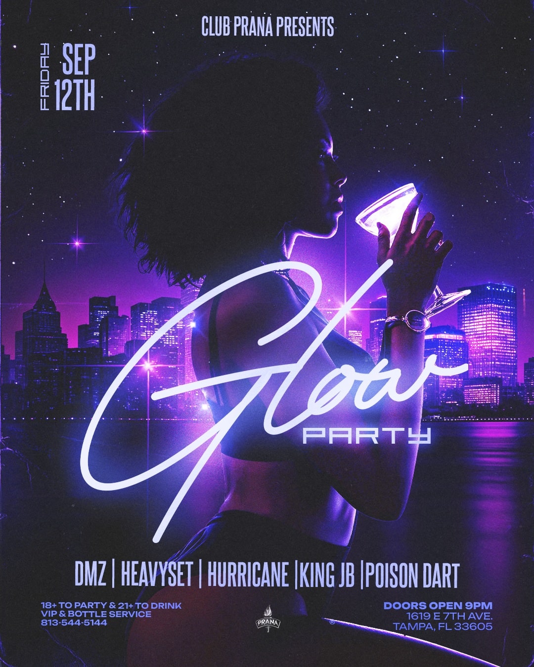 Club Prana Glow Party September 12