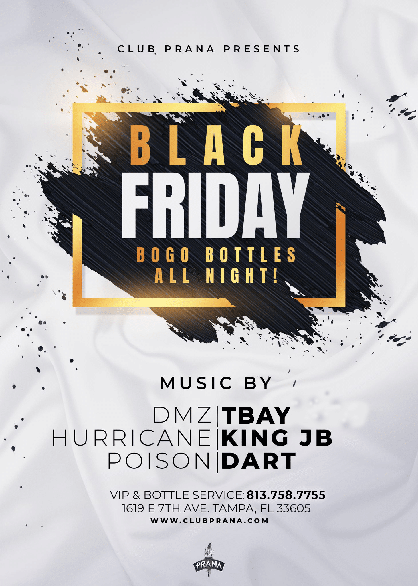Black Friday Party At Club Prana