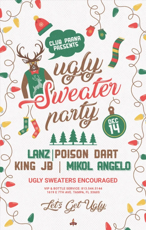 Ugly Sweater Party