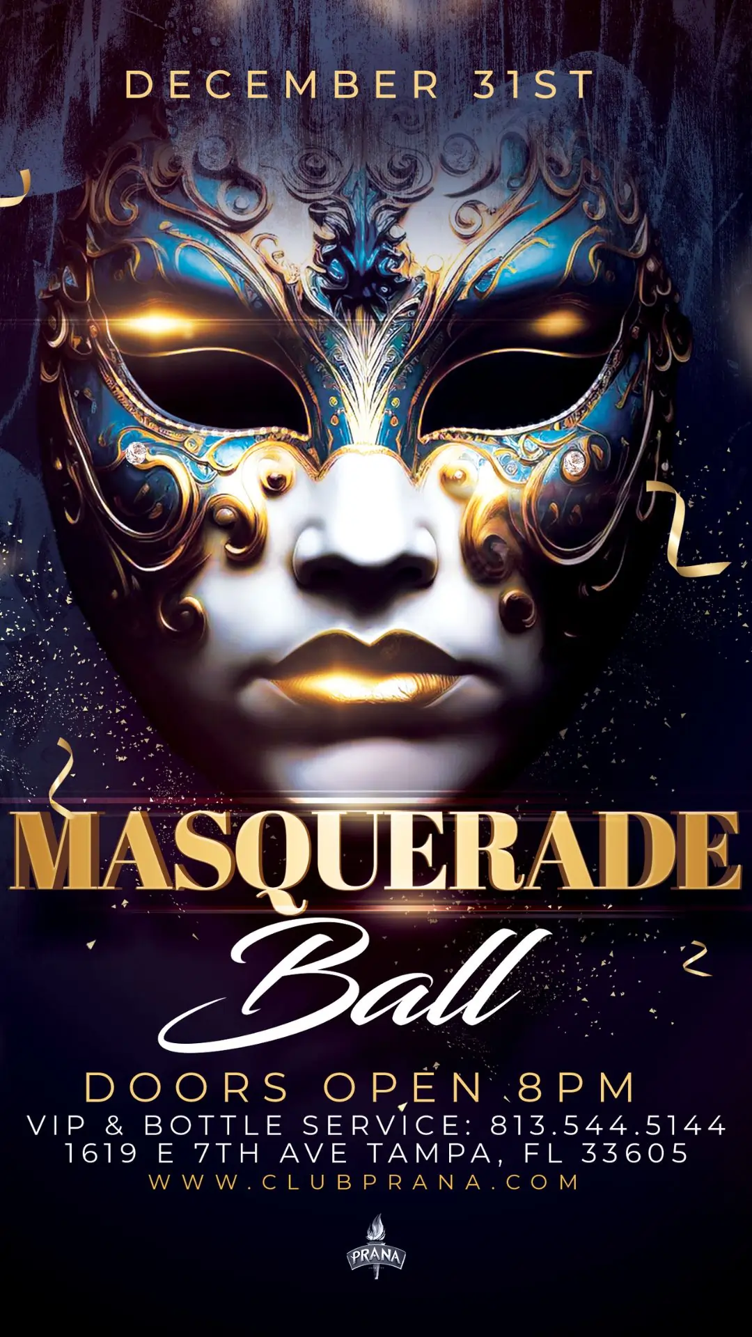 NYE Masquerade Ball