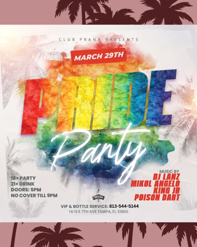 Tampa Bay Pride Party