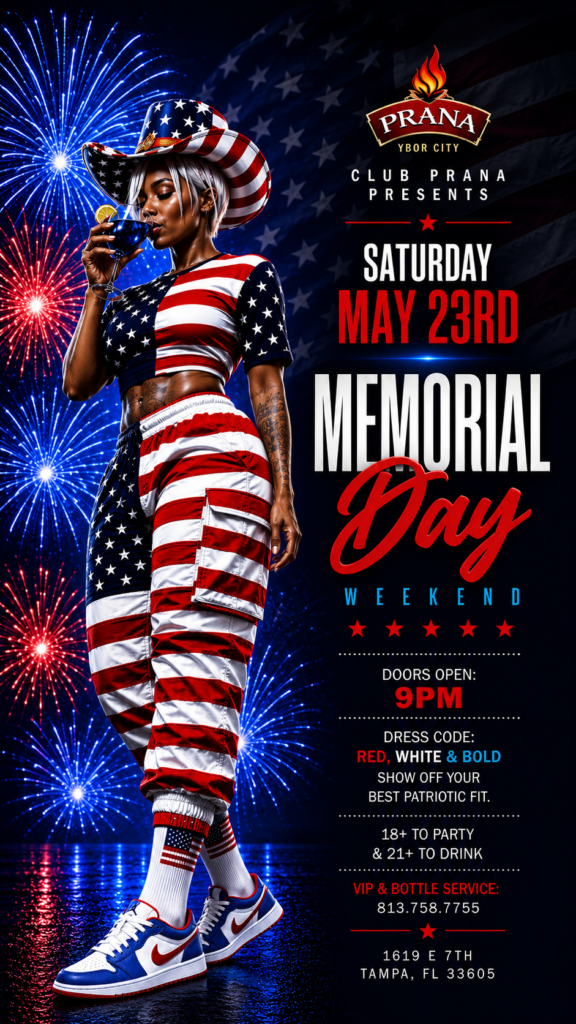 Tampa Red, White & Bold Party – Saturday, May 23