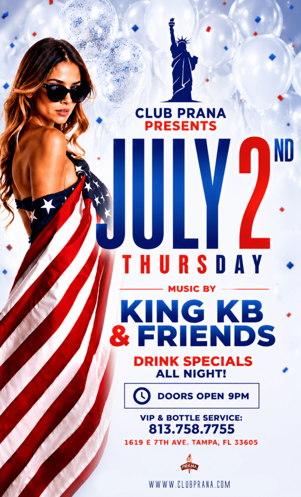 July 2nd Party Club Prana