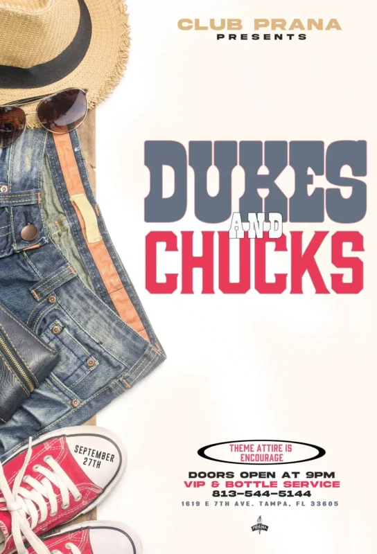 Dukes & Chucks Party