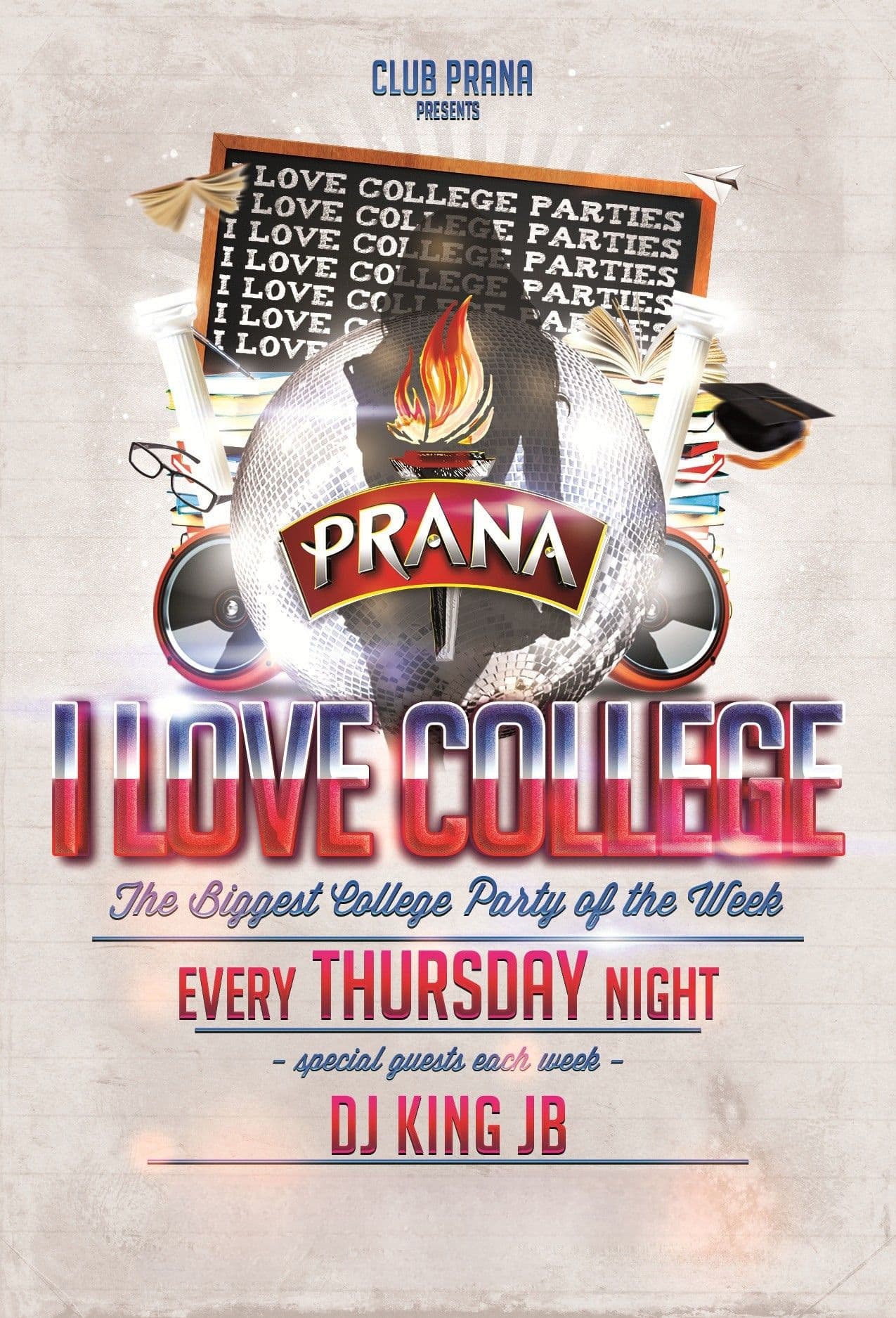 College Night At Club Prana