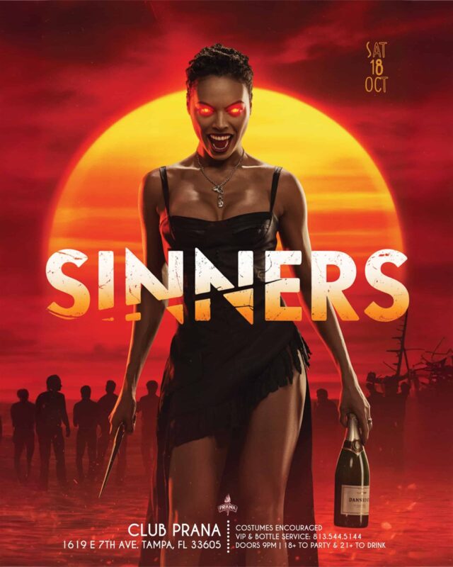 Sinners Halloween Party | Sat, Oct 18