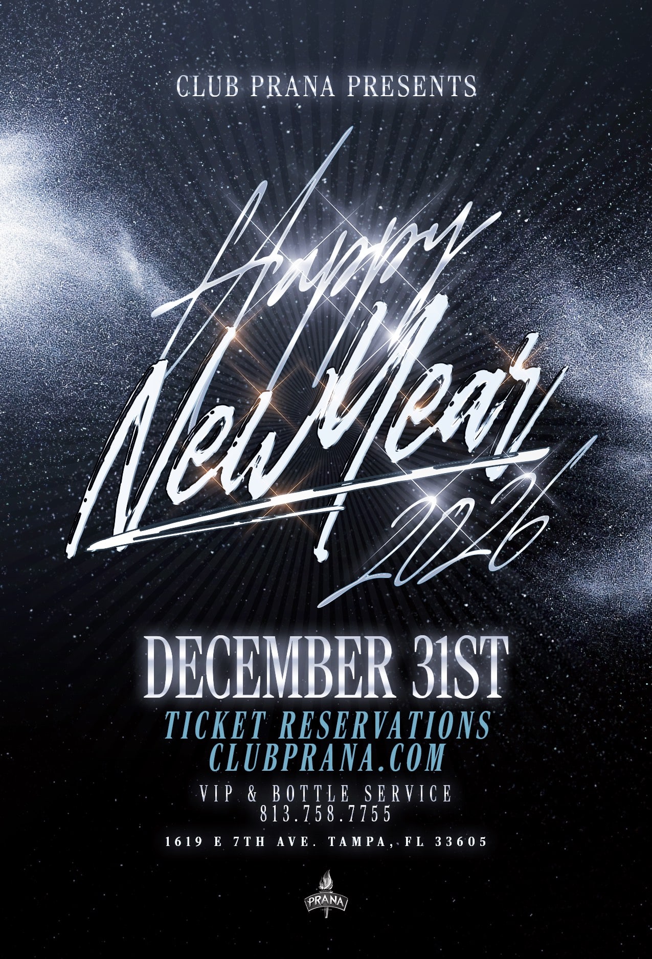 New Year Party 2026 - Club Prana