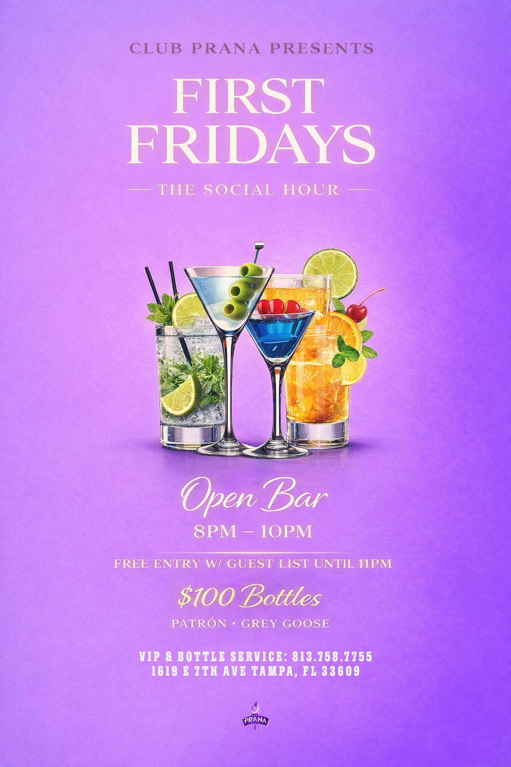 First Friday March Spring Break Club Prana Tampa Ybor