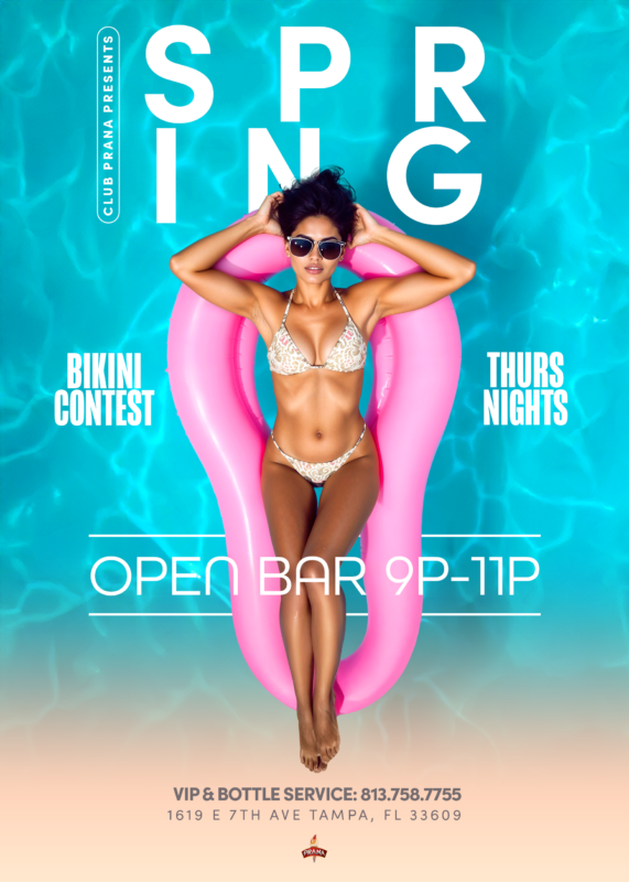 Tampa Spring Break Bikini Bash | Thurs, March 19