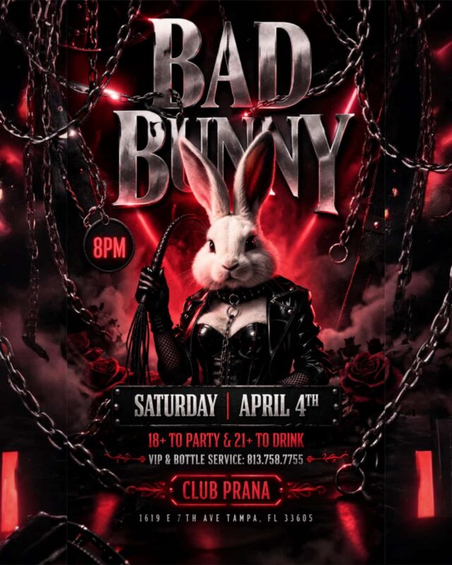 Bad Bunny Easter Party