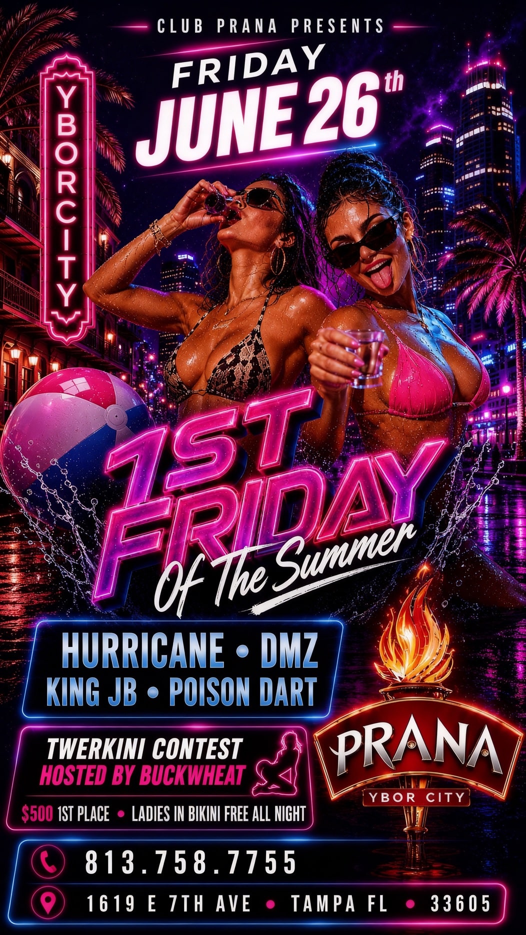 First Friday of Summer - Club Prana