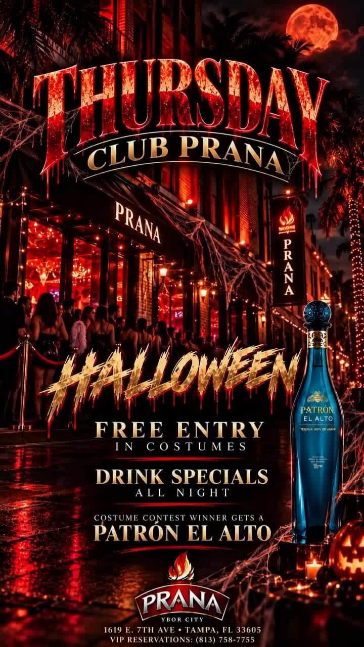 Halloween Thursday at Club Prana