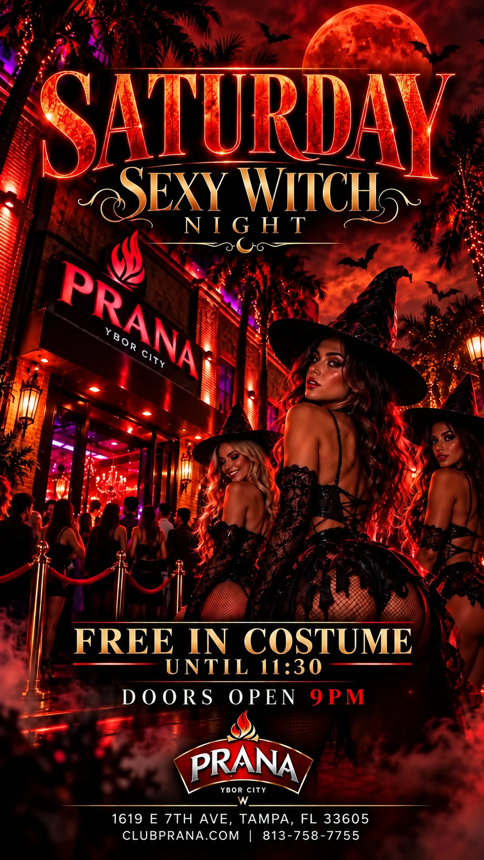 Sexy Witch Night At Prana